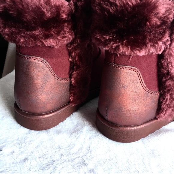 LAST Pair!!NEW in BOX SUEDE Winter BOOTS BOOTIES - Picture 6 of 8